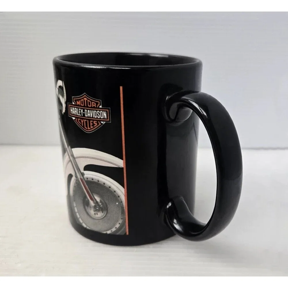 Harley Davidson Fat Boy 2002 Coffee Mug Official Licensed 3D Logo 10oz Vintage